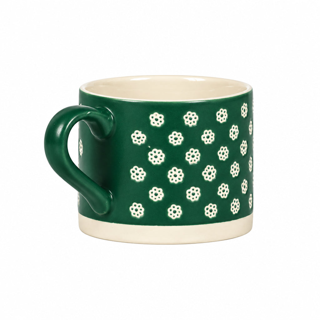 Patterned Mug (Green)