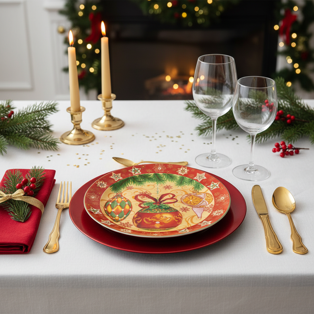 Round Bauble Plate