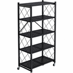 Load image into Gallery viewer, Tiered Foldable Shelf Rack
