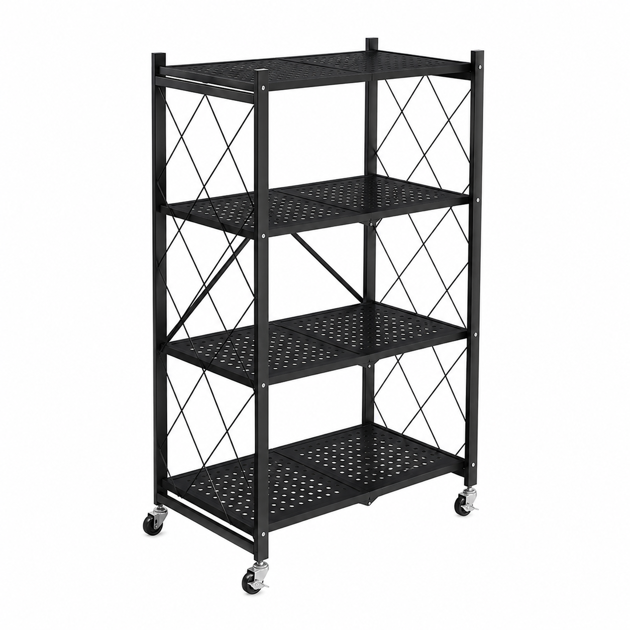 Tiered Foldable Shelf Rack