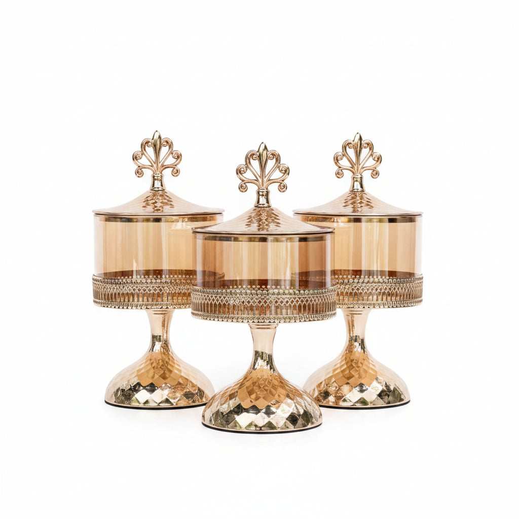 Gold Jar Stand