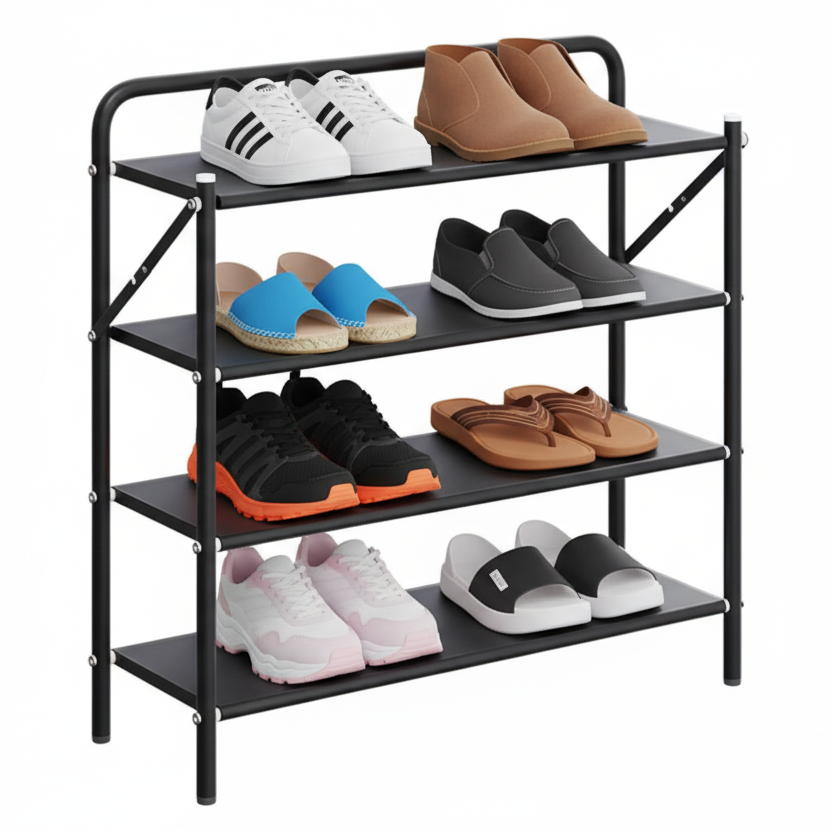 4 layer shoe rack Long (70cm x 23cm x 68cm)
