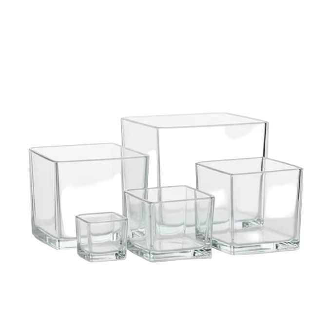 Square Glass Bowls