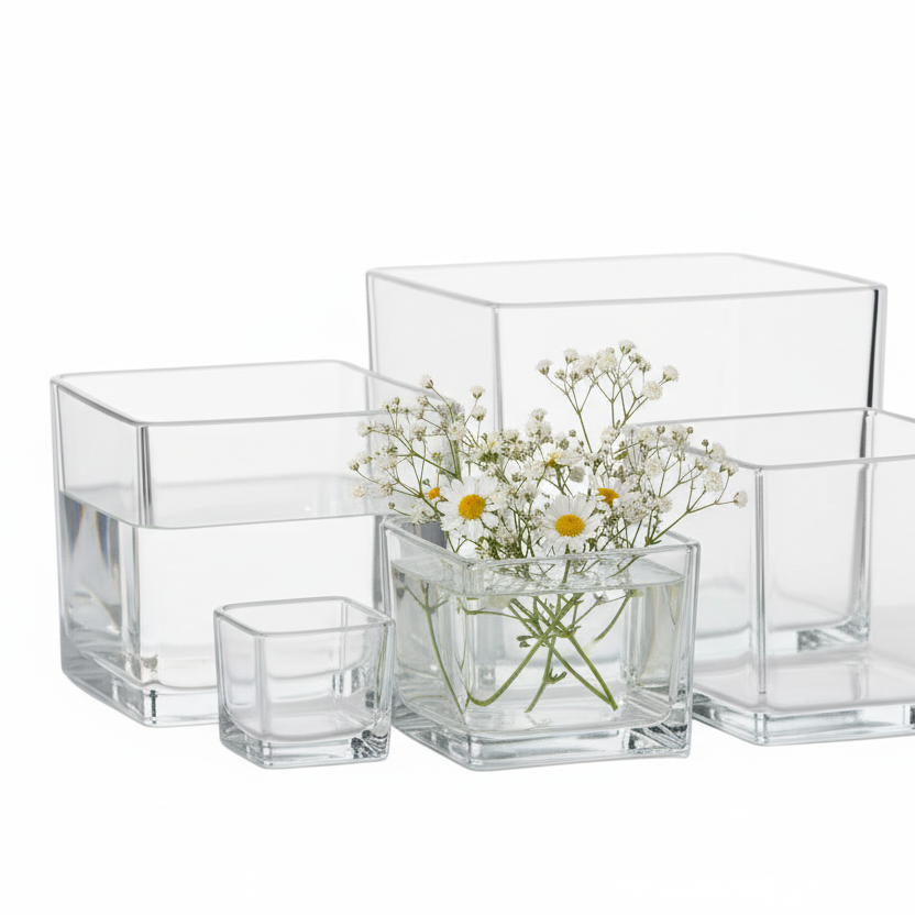 Square Glass Bowls