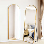 Load image into Gallery viewer, Gold Arch Full-Length Mirror
