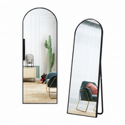 Black Arch Full-Length Mirror