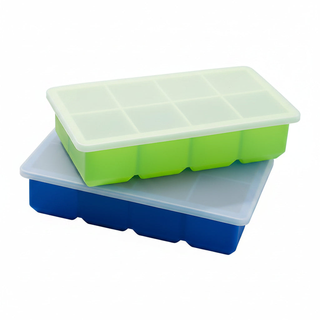 8 Frames Ice Box With Lid
