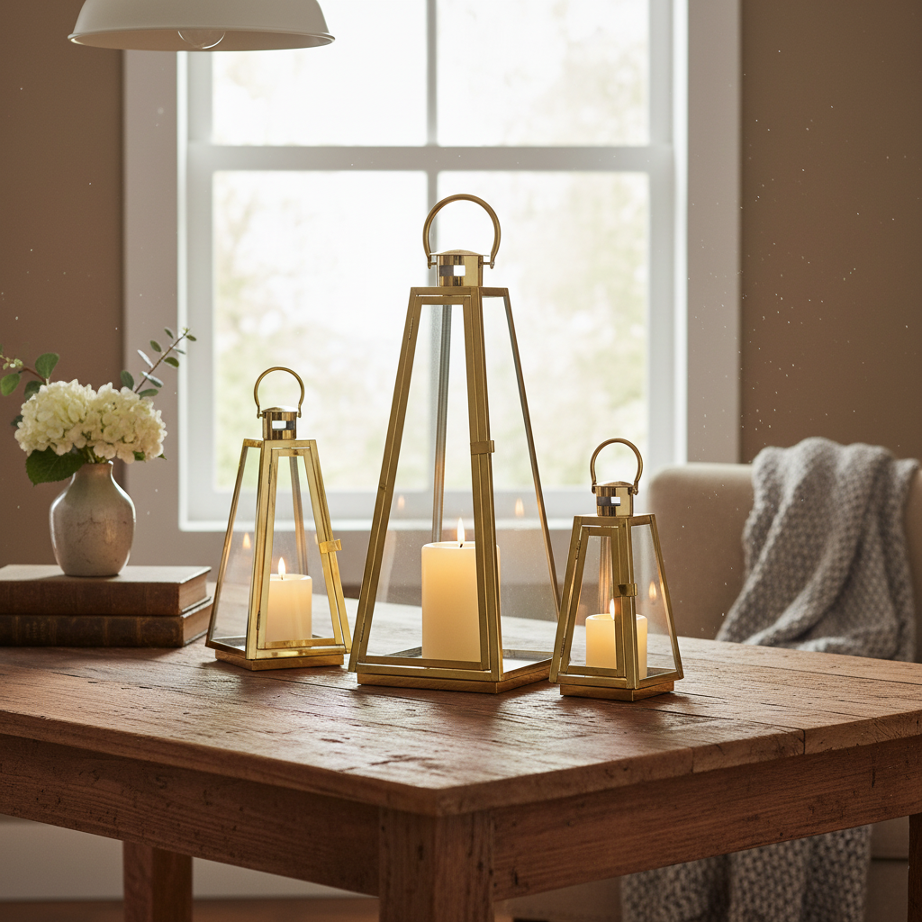 Premium Gold Lanterns