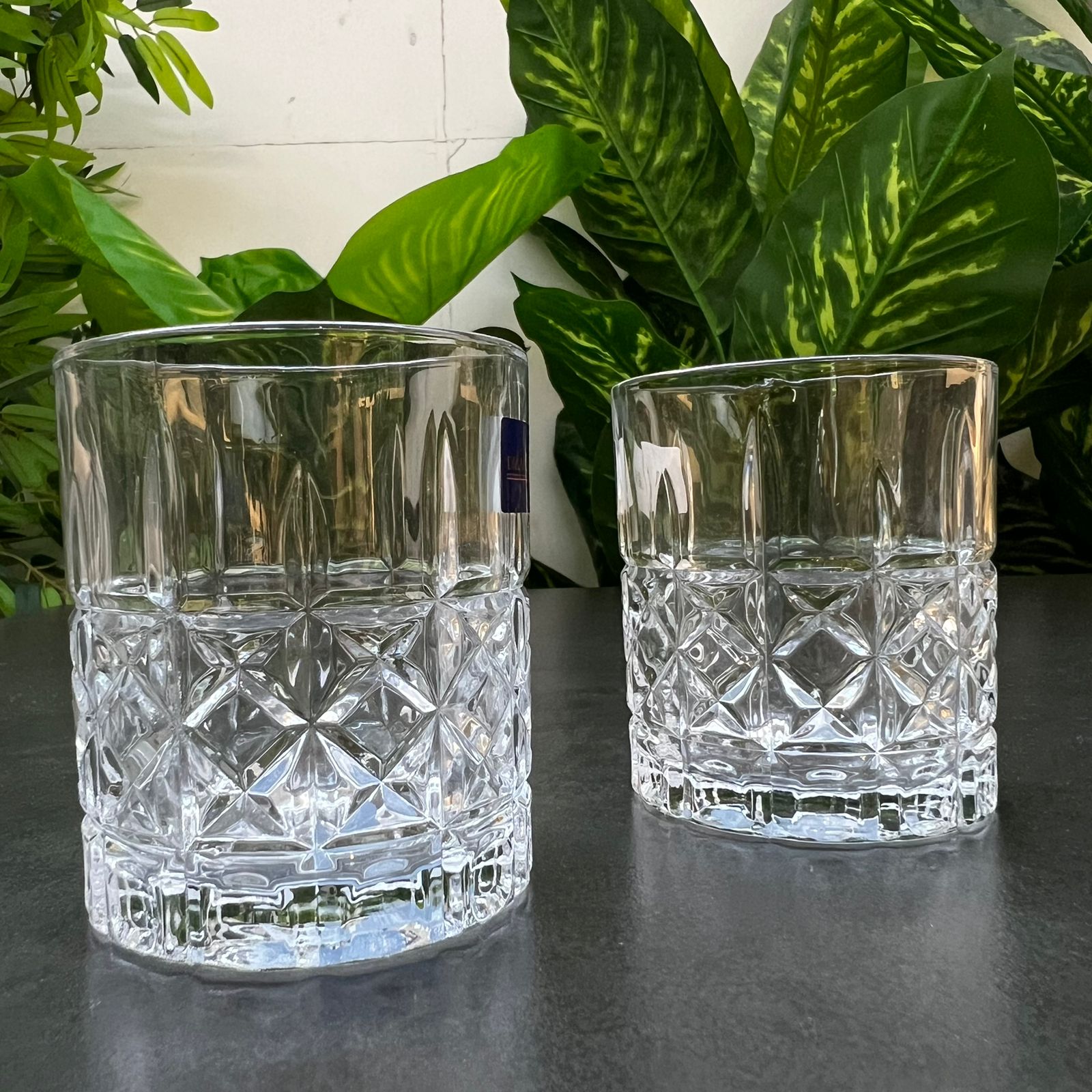 crystal whiskey glass