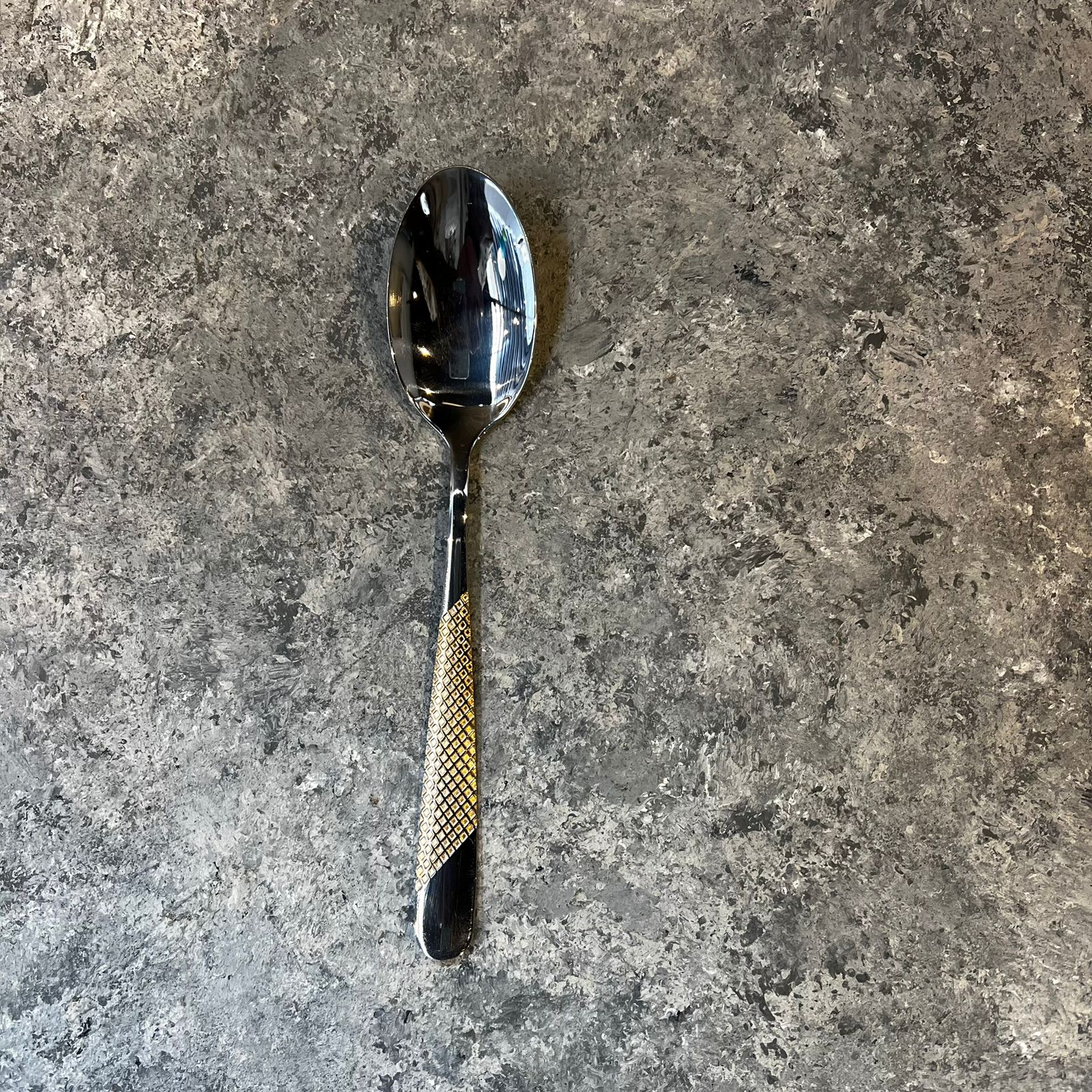 Silver and Gold Cutlery Set