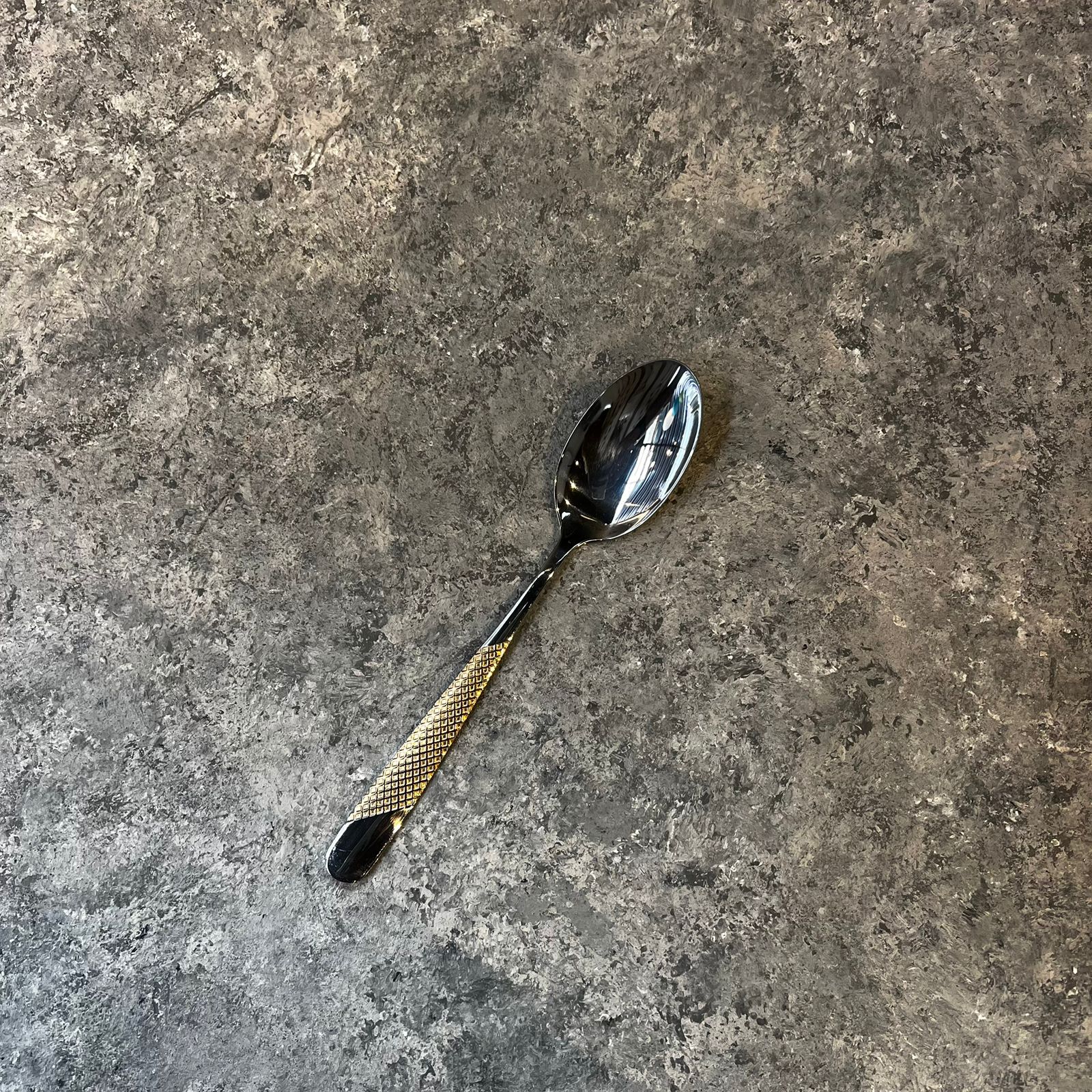 Silver and Gold Cutlery Set