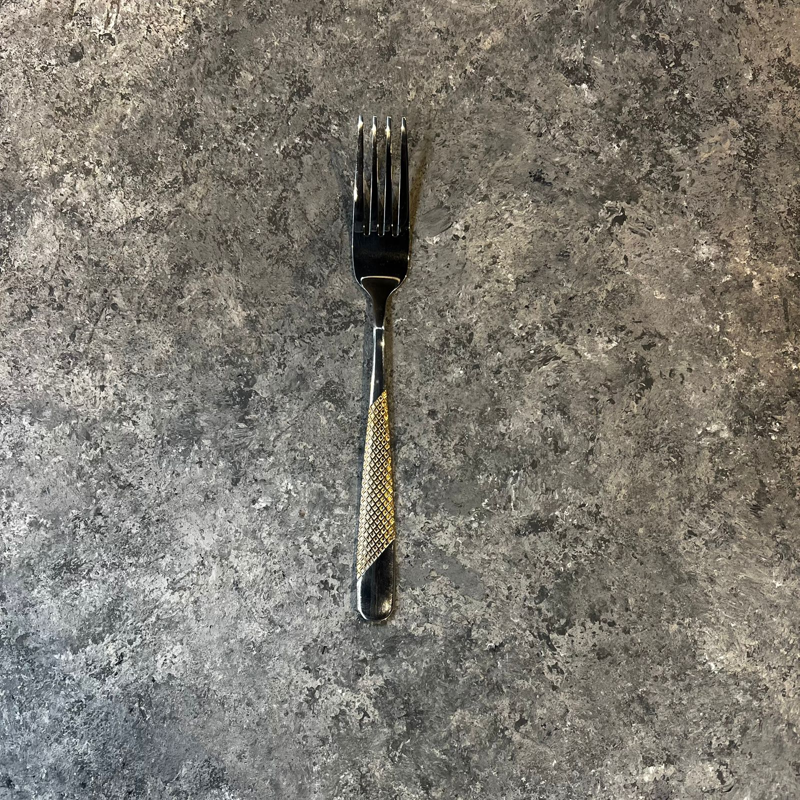 Silver and Gold Cutlery Set