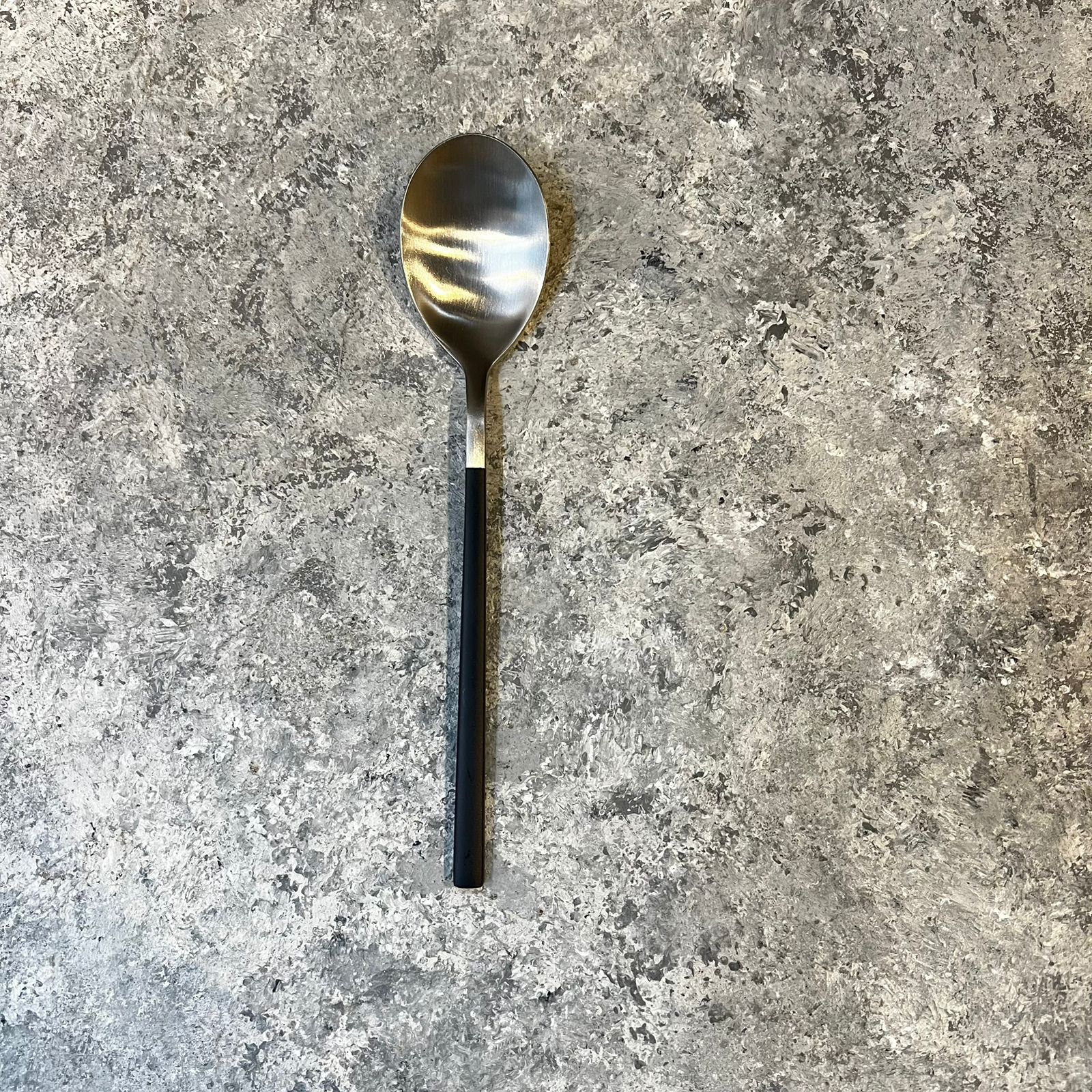 Black and Silver Cutlery Set