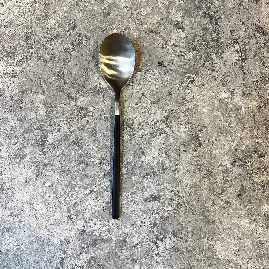 Black and Silver Cutlery Set