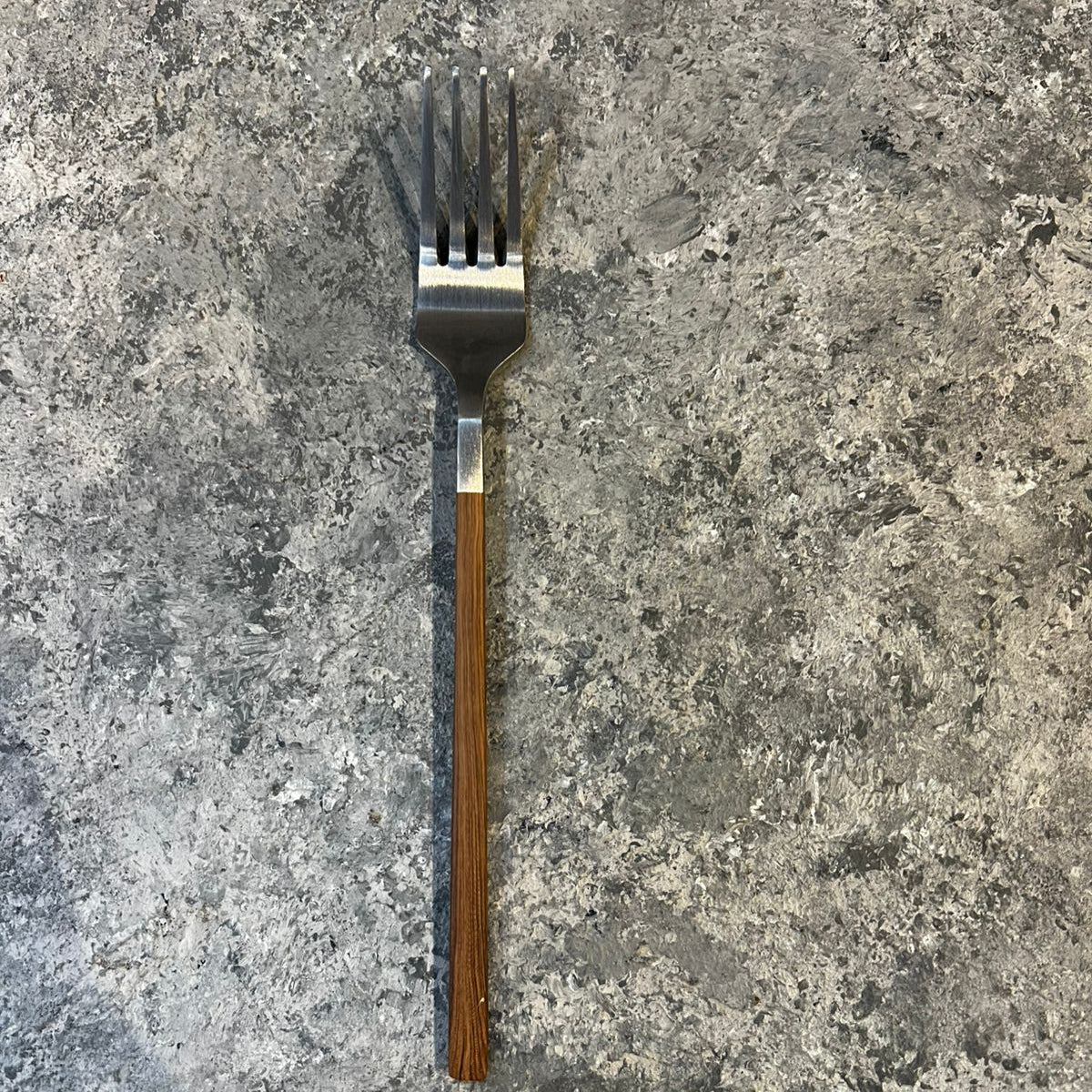 Silver Bamboo Design Cutlery Set