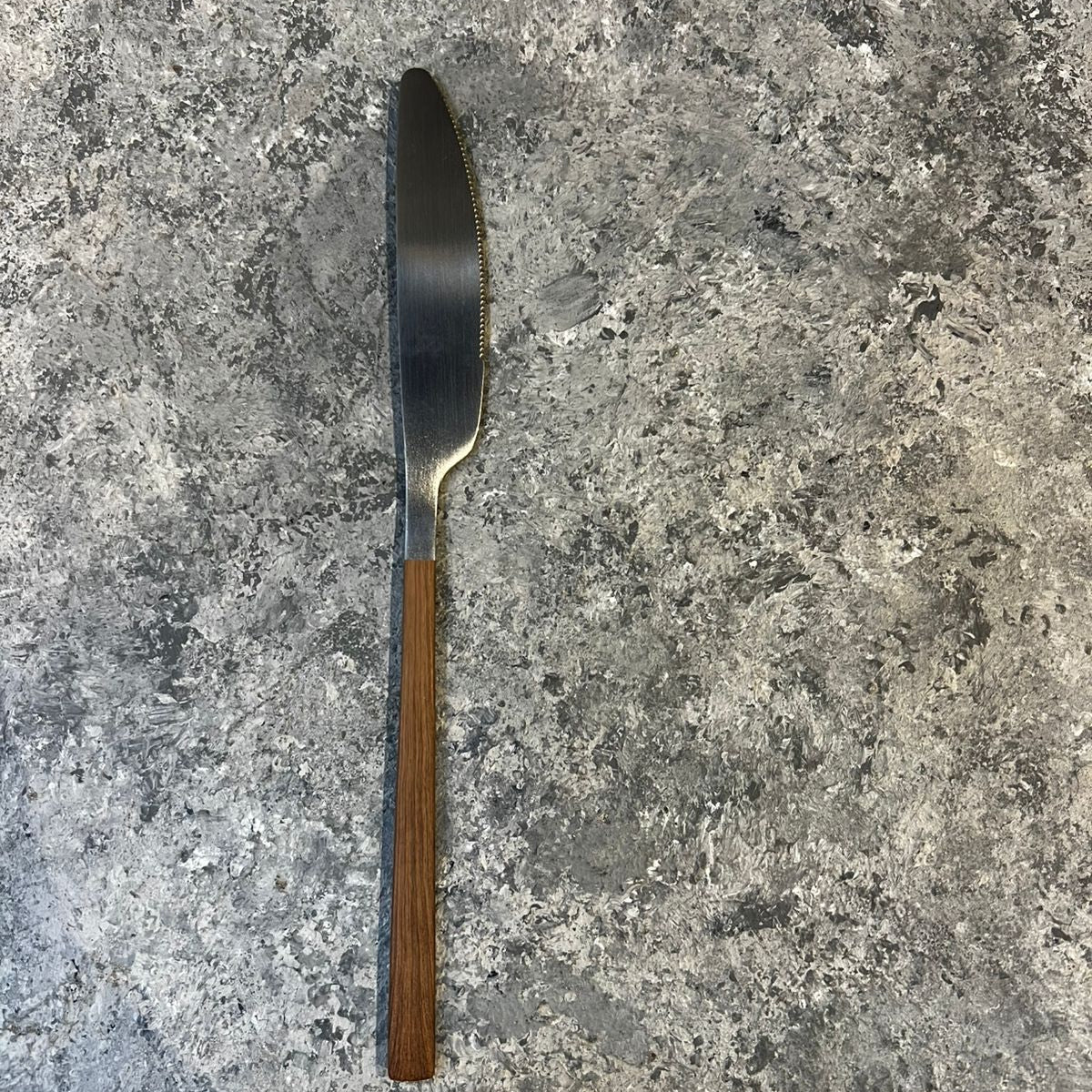 Silver Bamboo Design Cutlery Set