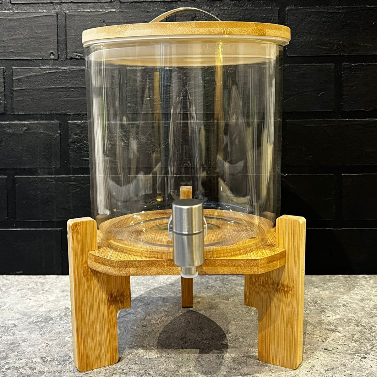 5L Dispenser with Bamboo Lid