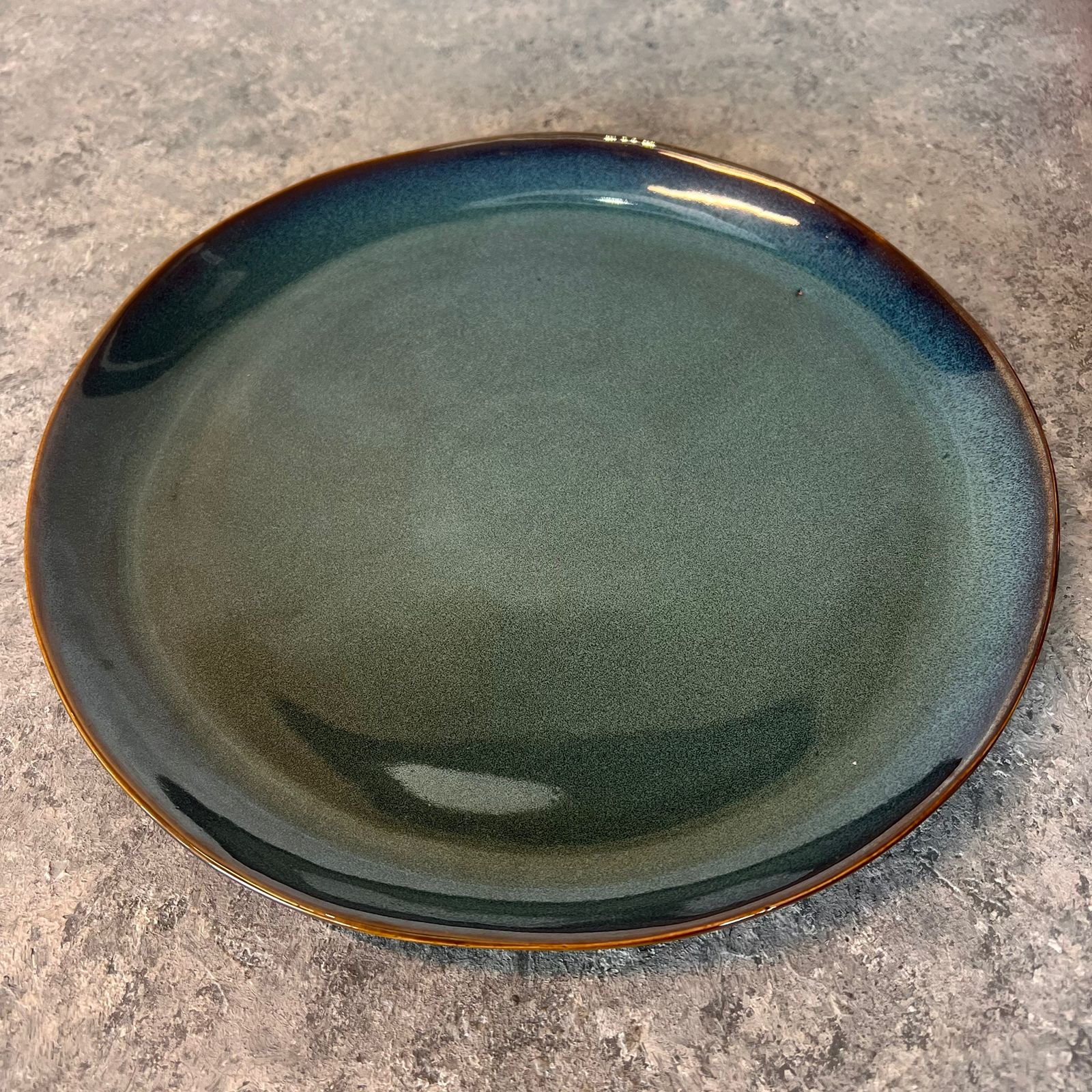 Blue Ceramic Dinnerware Set