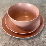 Load image into Gallery viewer, Soft Pink Ceramic Dinnerware Set
