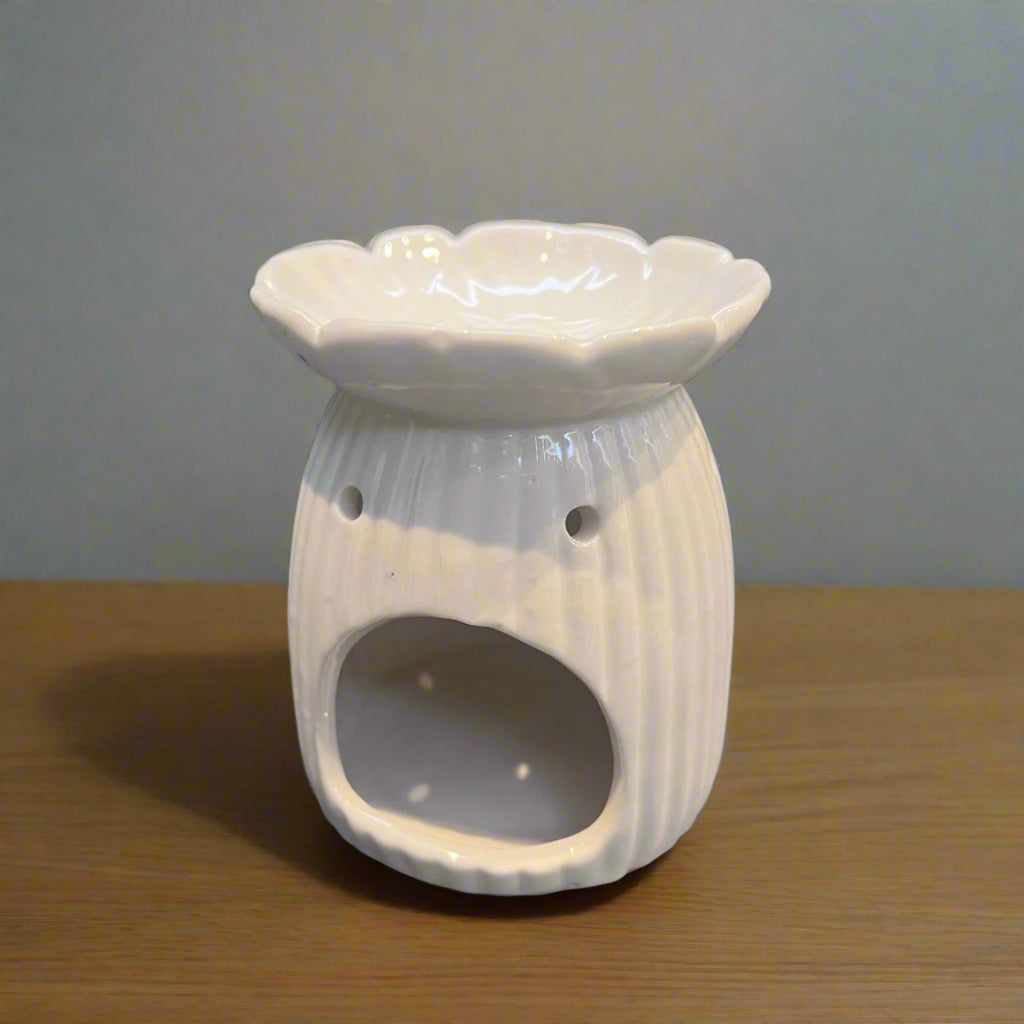 White Ceramic Oil Burner