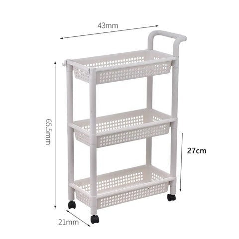 multi-Tier Trolley Rack