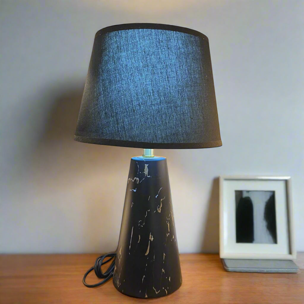Modern Table Lamp with Metal Base