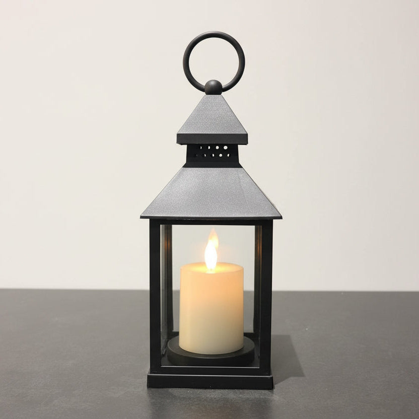 Plastic Lantern with LED Candle