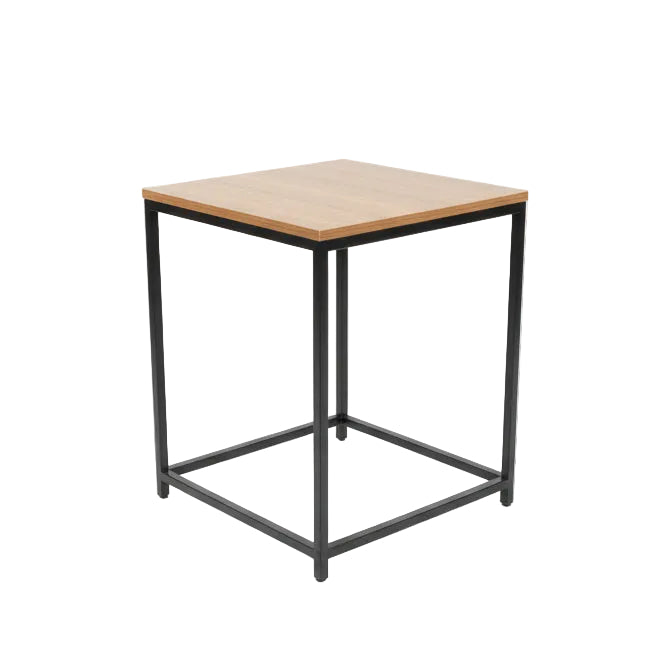 Wood Top Rectangle Table Set