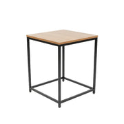 Rectangular Wood-Top Table Set