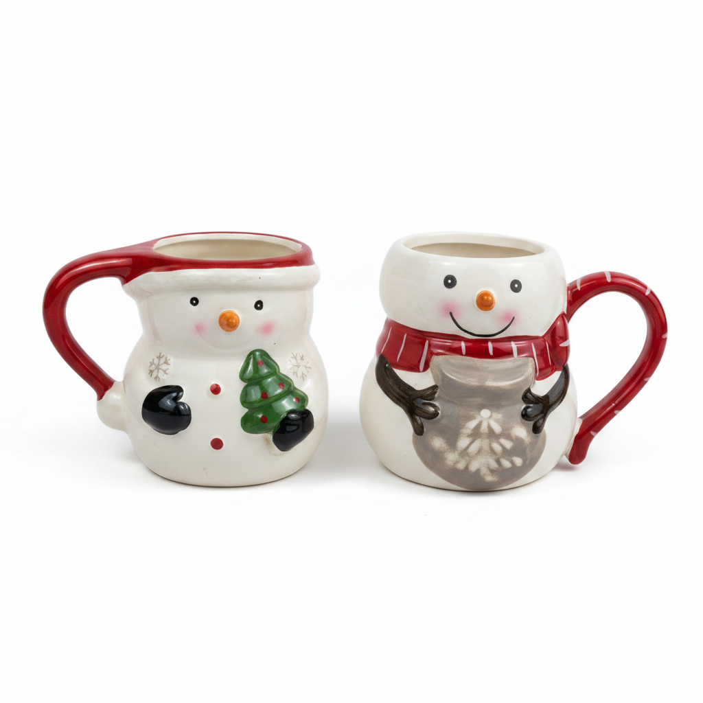 Sibling Snowman Mug