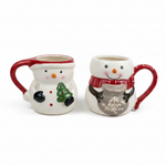 Load image into Gallery viewer, Sibling Snowman Mug
