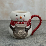 Load image into Gallery viewer, Sibling Snowman Mug
