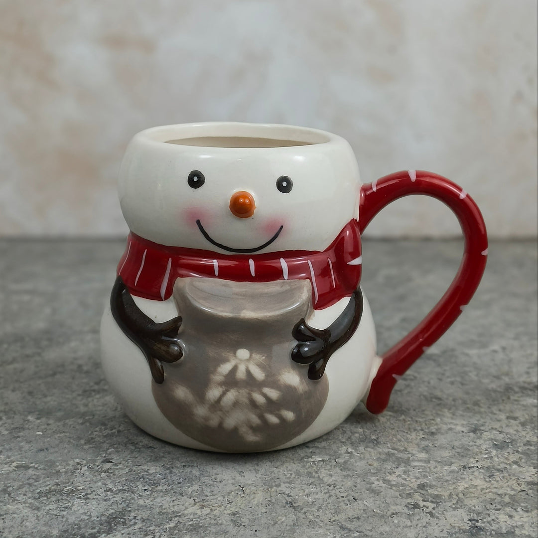 Sibling Snowman Mug