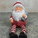 Load image into Gallery viewer, Sitting Snowman/Santa Ornament
