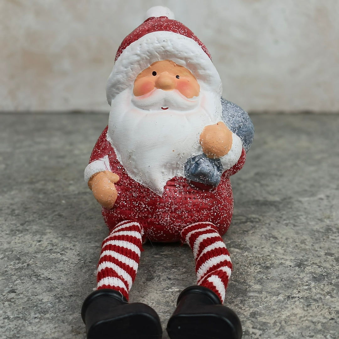 Sitting Snowman/Santa Ornament