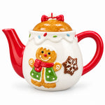Load image into Gallery viewer, Gingerbread Teapot
