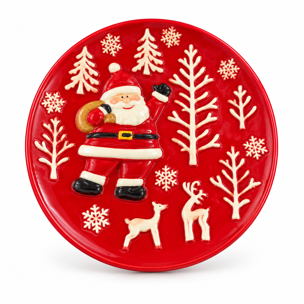 Santa Side Plate