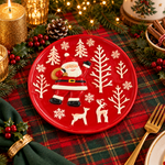 Load image into Gallery viewer, Santa Side Plate
