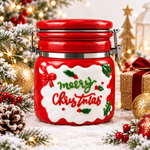 Load image into Gallery viewer, Christmas Ceramic Jar
