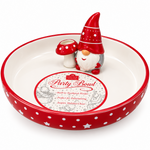 Load image into Gallery viewer, santa serving bowl
