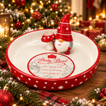 Load image into Gallery viewer, santa serving bowl
