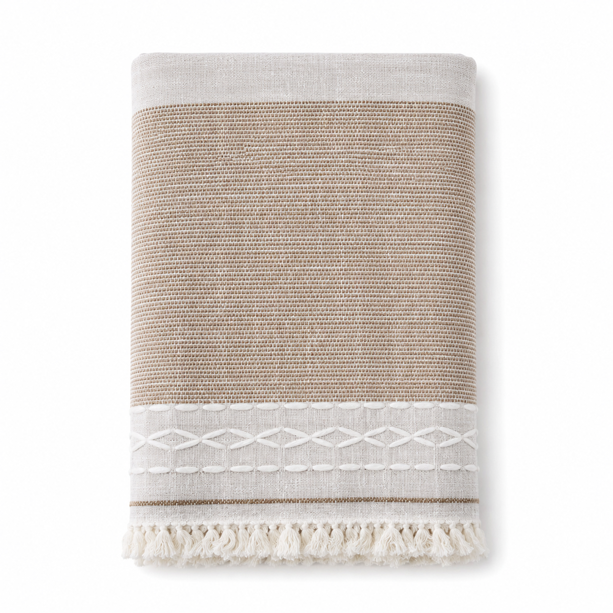Embroidered Detail Tablecloth