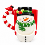 Load image into Gallery viewer, Ceramic Mug W/Spoon Holder
