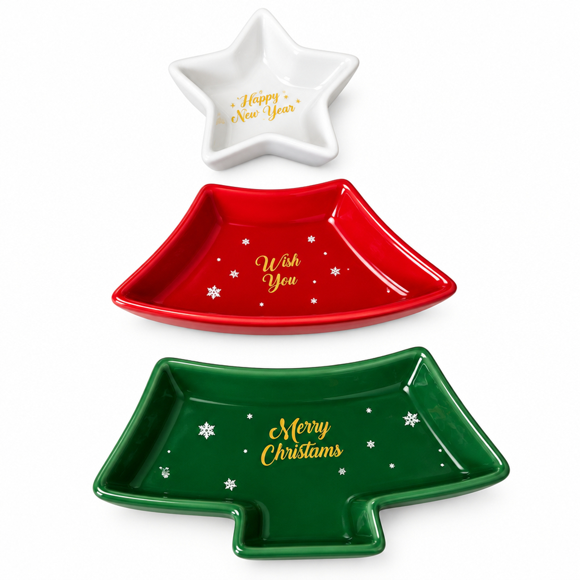 3-Piece Tree Platter