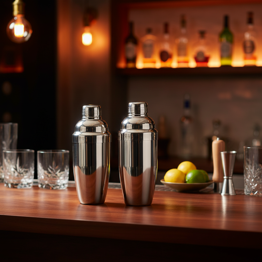 Stainless Steel Cocktail Shaker