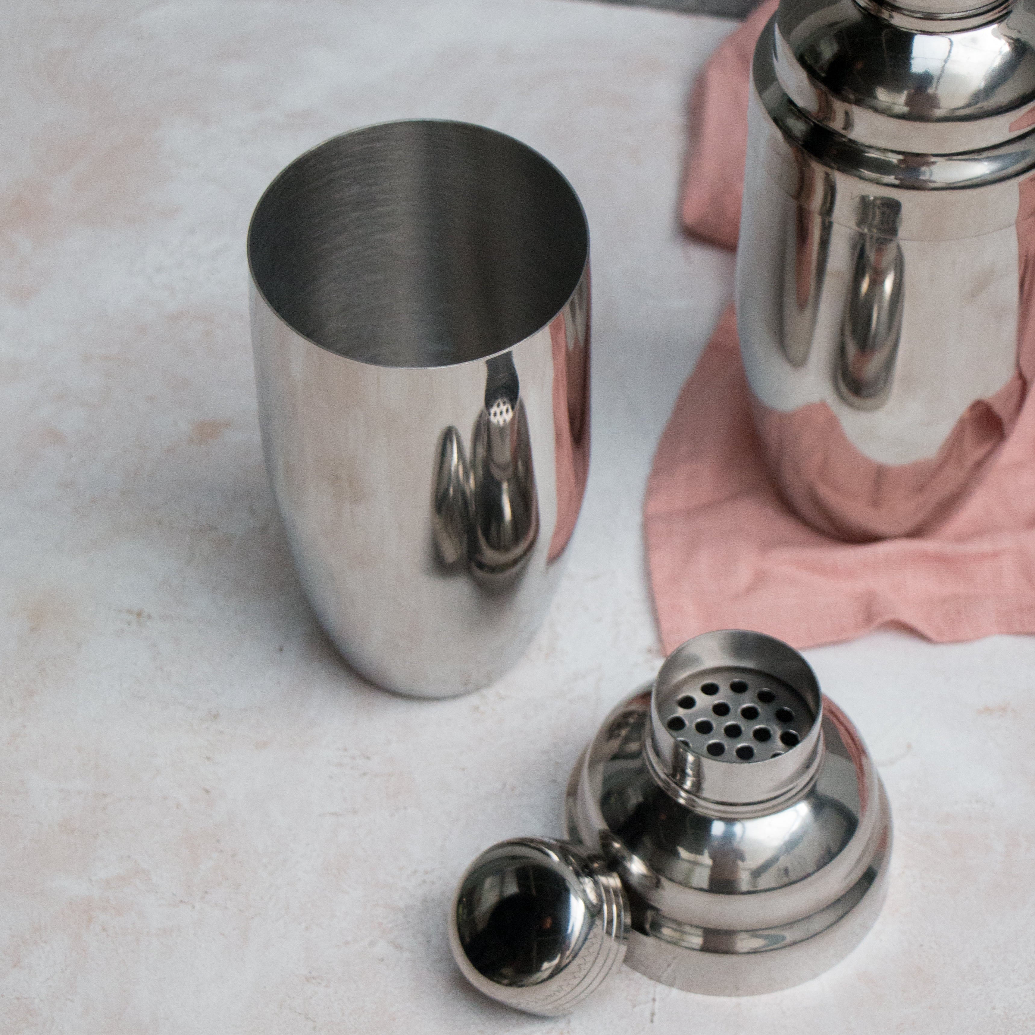 Stainless Steel Cocktail Shaker