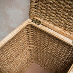 Load image into Gallery viewer, cane  Laundry Basket with Lid
