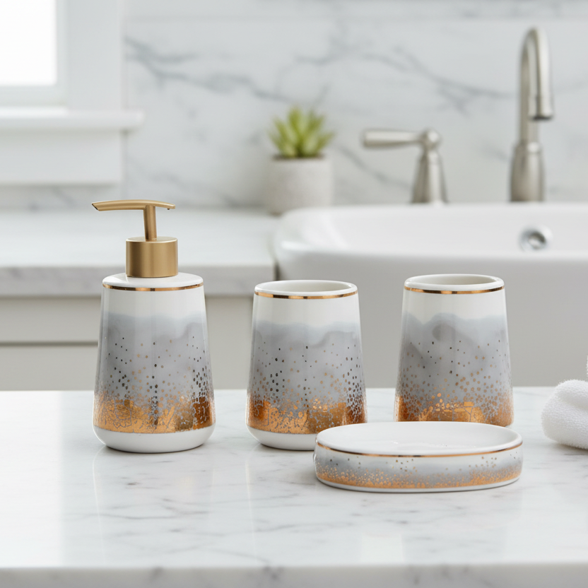 Bathroom Ceramic Set