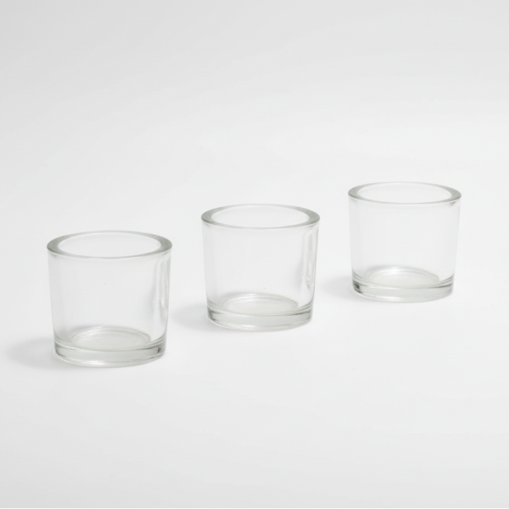 Glass Candle Holder
