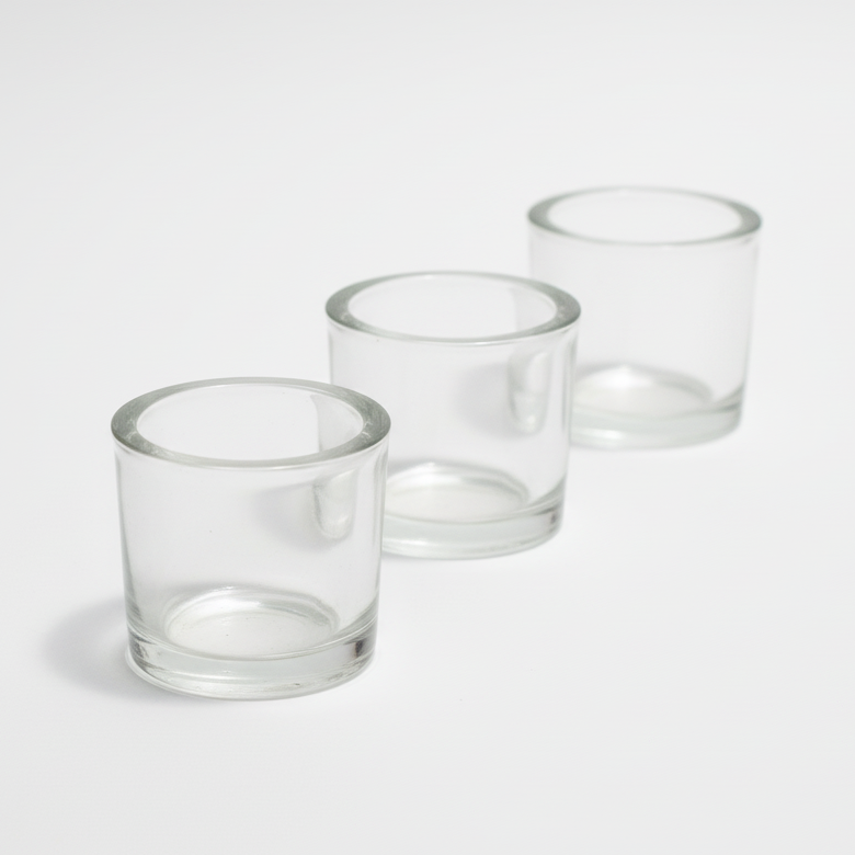 Glass Candle Holder